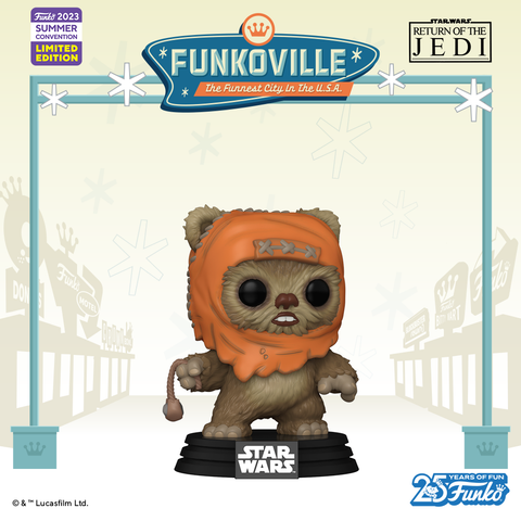 POP! Star Wars - Wicket with Slingshot #631 (SDCC 2023 Exclusive)