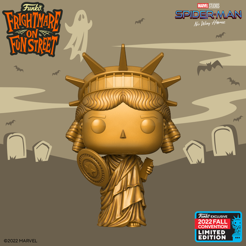 POP! Marvel: Spider-Man - Lady Liberty with Shield  (NYCC 2022 Exclusive)