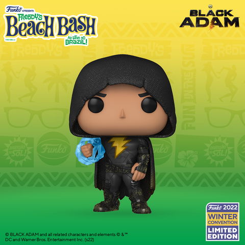 POP! Black Adam - Black Adam with Cloak (Winter Convention 2022 Exclusive)