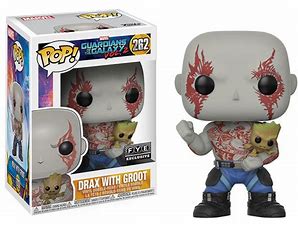 Pop! Marvel Guardians of the Galaxy  - Drax with Groot