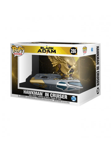 POP! Black Adam - Ride Hawkman In Cruiser Black Adam