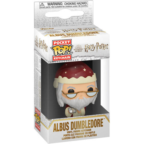 Pocket POP! Keychain Harry Potter Holiday Dumbledore