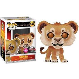 POP! Disney The Lion King Simba Flocked Exclusive
