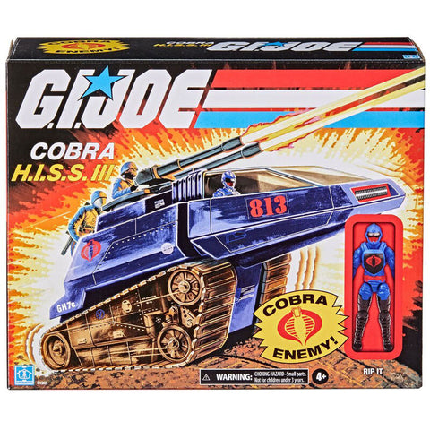 G.i. Joe Retro Vehicle + H.I.S.S. III Cobra Rip It