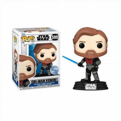 POP! Star Wars: Clone Wars - Obi-Wan Kenobi #599 Bobble-Head (Exclusive)