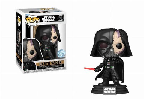 POP! Star Wars: Obi-Wan Kenobi - Darth Vader (Damaged Helmet) (Exclusive)