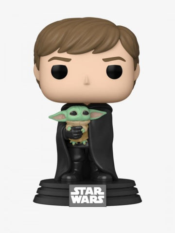 Pop! Star Wars Mandalorian Luke With Child