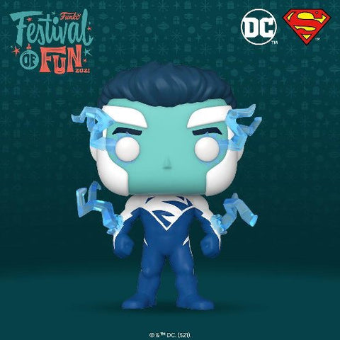 POP! DC Heroes - Superman (Blue) ECCC 2021 Exclusive)