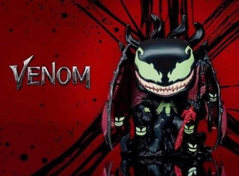 POP! Deluxe: Marvel - Venom on Throne (GITD) (Exclusive)