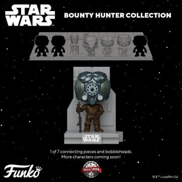POP! Star Wars: Bounty Hunters Collection - 4-Lom Exclkusive