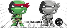 POP! Bundle of 2: TNMT- Michelangelo & B&W Chase  (Exclusive)