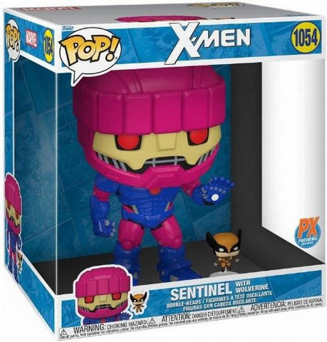 POP! Marvel: X-Men - Sentinel with Wolverine Jumbosized  (Exclusive)