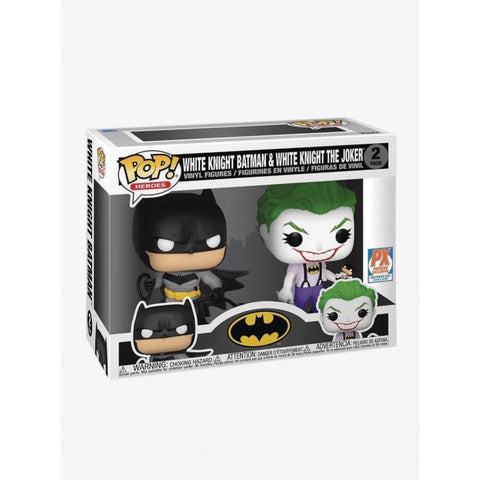 Pop! DC Comics White Knight Batman & White Knight Joker (Special Edition)