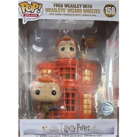 POP! Deluxe: Harry Potter - Fred Weasley with Weasleys' Wizard Wheezes (Exclusive)
