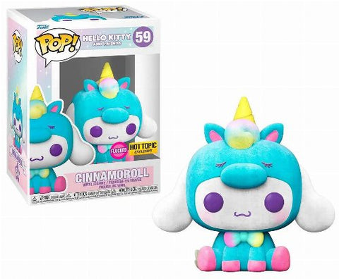 POP! Sanrio: Hello Kitty and Friends - Cinnamoroll (Flocked) (Exclusive)