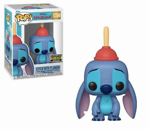 POP! Disney: Lilo & Stitch - Stitch with Plunger  (Exclusive)