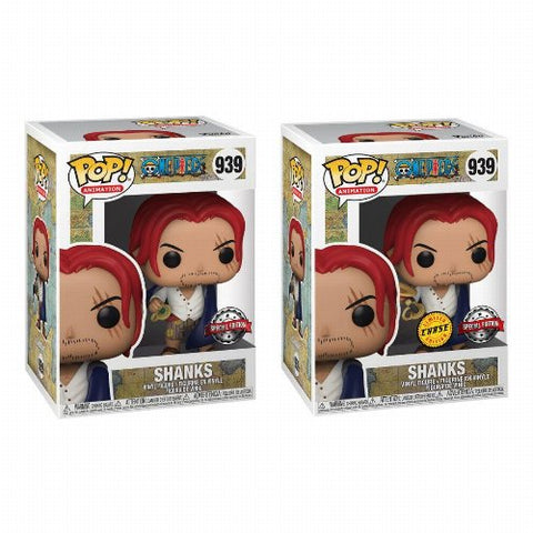 POP! Bundle of 2: One Piece - Shanks & Chase (Exclusive)