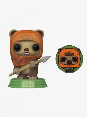 Pop! Star Wars Wicket W. Warrick with Pin (Special Edition)