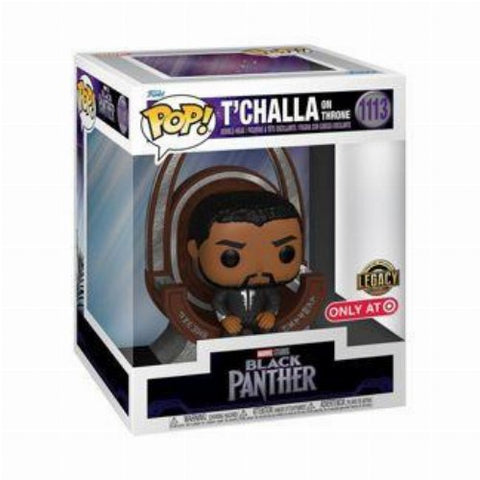 POP! Deluxe: Black Panther - T'Challa on Throne  (Exclusive)