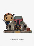 Pop! Star Wars Mandalorian Boba Fett and Fennec Shand