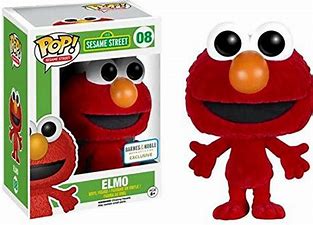 POP! Sesame Street -Elmo Flocked