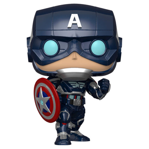 POP! Marvel Avengers Game - Captain America Stark Tech Suit
