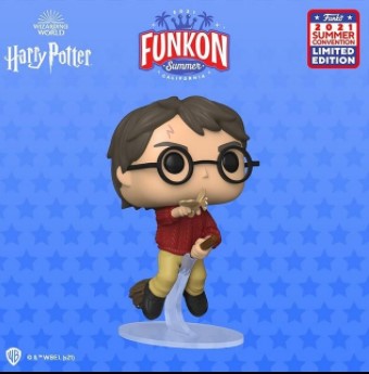 POP! Harry Potter - Harry Flying with Winged Key