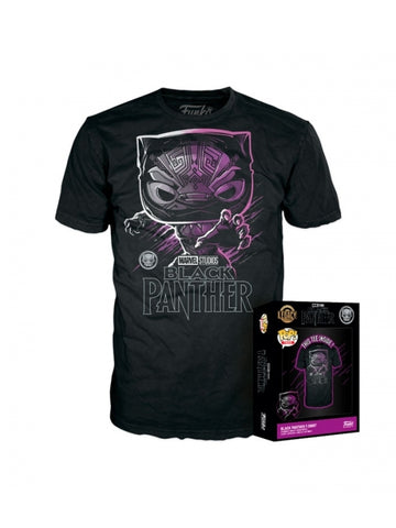 Boxed Tee Black Panther Marvel
