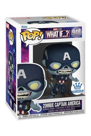 POP! Marvel: What If -Zombie Captain America Exclusive