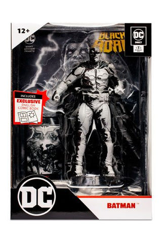 DC Direct Action Figure Black Adam Batman Line Art Variant (Gold Label)
