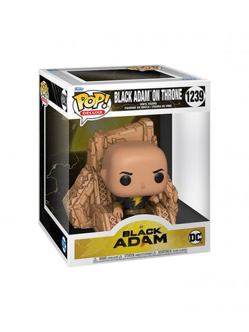 POP! Deluxe Black Adam - Black Adam On Throne