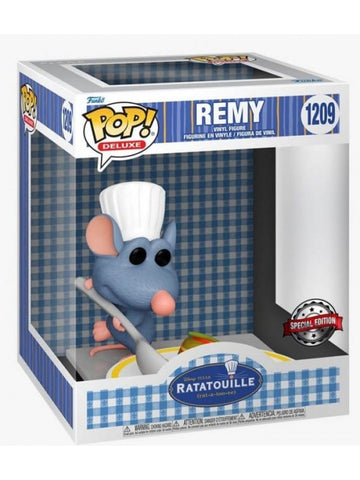 POP! Deluxe: Disney- Remy W/Ratatouille (Exc)