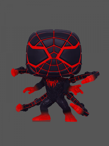 POP! Spiderman Miles Morales - Programmable Matter Suit  GITD