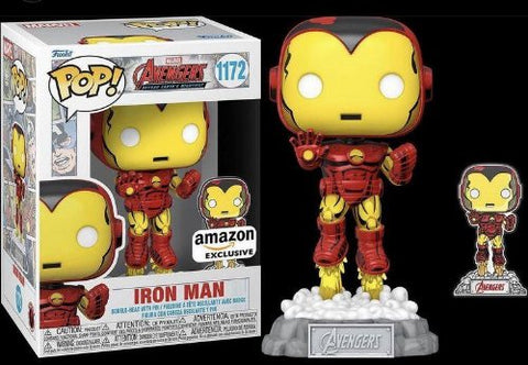 POP! Marvel: Avengers - Iron Man with Pin (Exclusive)