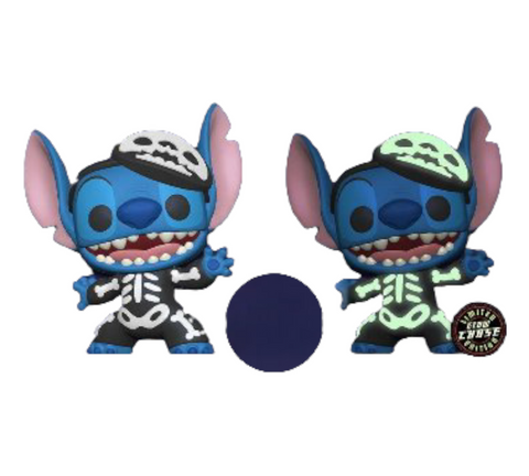 POP! Bundle of 2: Disney: Lilo & Stitch - Skeleton Stitch & GITD Chase (Exclusive)