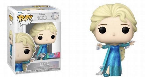 POP! Disney (100th Anniversary) - Elsa (Diamond Collection) l(Exclusive)