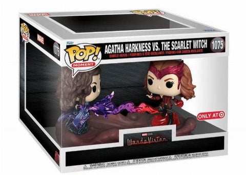 POP! Moment: Marvel Wandavision- Agatha Harkness vs The Scarlet Witch (Exclusive)