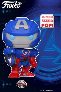 POP! Marvel Avengers Mech - Captain America 10”