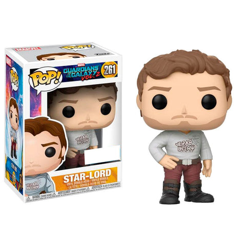 POP! Marvel Guardians of the Galaxy - Star-Lord with Gear Shift Shirt Exclusive (2256217768032)