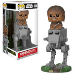 POP! Star Wars - Chewbacca with AT-ST (3661338509408)