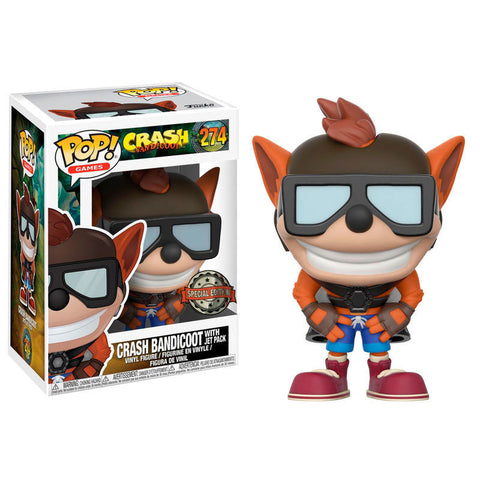POP! Crash Bandicoot with Jet Pack Exclusive (3667754156128)