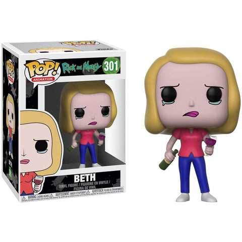 POP! Rick and Morty - Beth with Wine Glass (4332485869664)