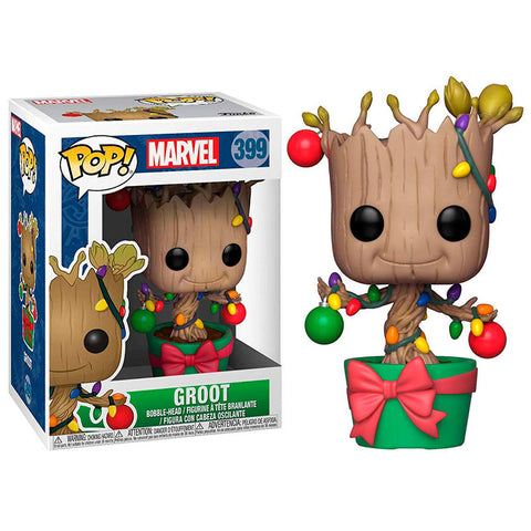 POP! Marvel Holiday Groot with Lights & Ornaments