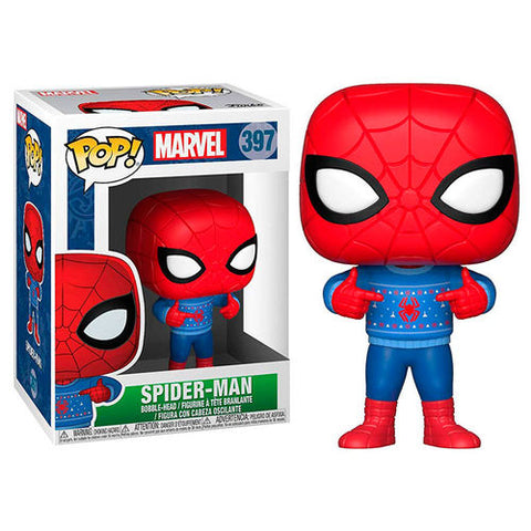 POP! Marvel Holiday Spider-man (4107996233824)