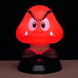 Lâmpada 3D Goomba Super Mario Bros Nintendo (2257697833056)