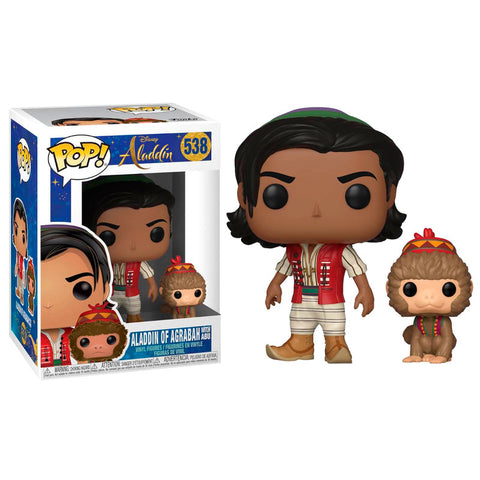 POP! Disney - Aladdin of Agrabah with Abu (3663375827040)
