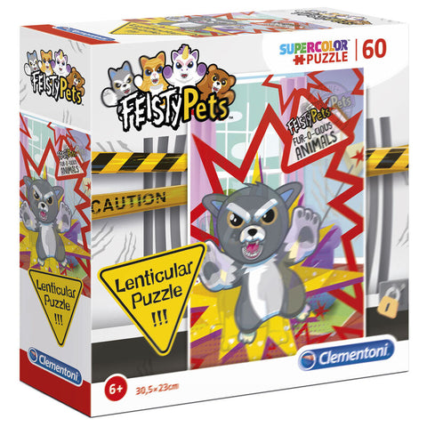 Feisty Pets Characters Lenticular puzzle
