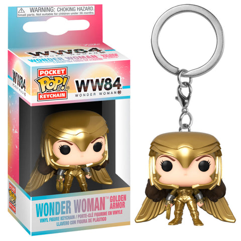 Pocket POP keychain DC Wonder Woman 1984 Wonder Woman Gold Wing