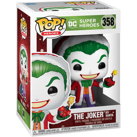 POP!DC Holiday Santa Joker