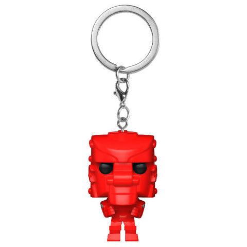 Pocket POP! Keychain Mattel Rock Em Sock Em Robot Red